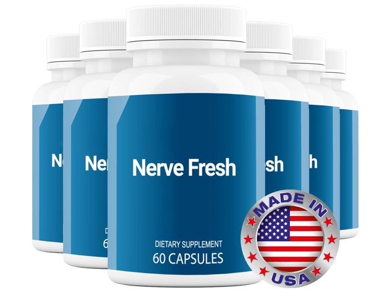 Nerve Fresh Nerve Support Supplement – 6 Bottle Pack